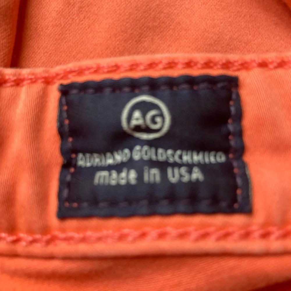 AG Adriano Goldschmidt Peach Denim Super Skinny Jeans Size 25